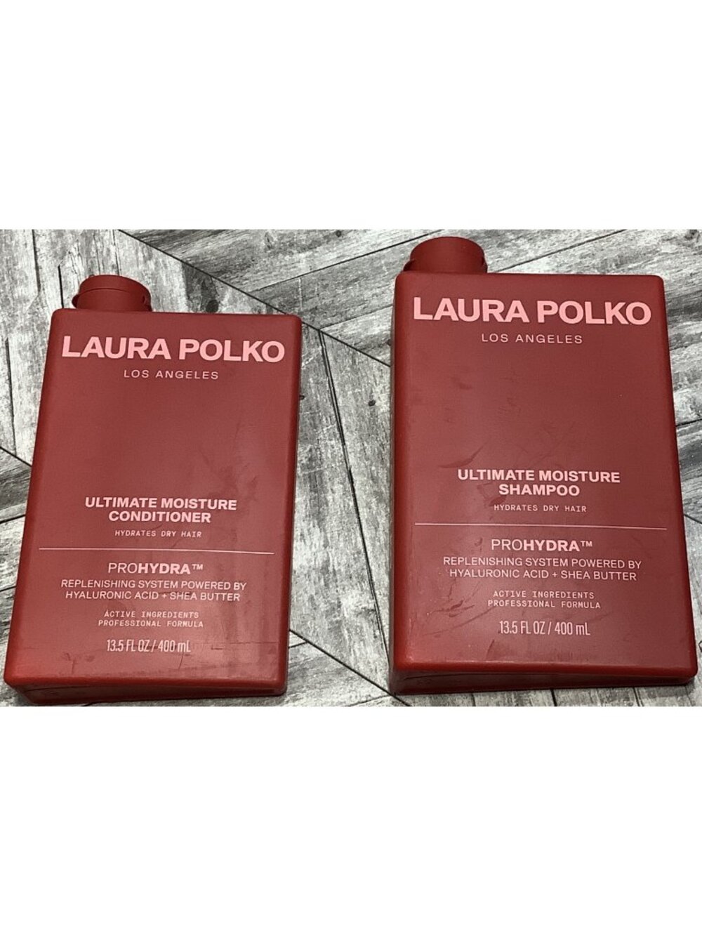 2 Laura Polko Los Angeles Shampoo & Conditioner Ultimate Moisture  13.5 Fl Oz